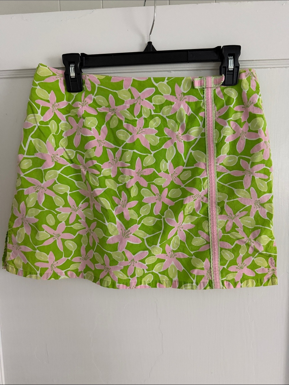 Lily Pulitzer Vintage Pink Floral Skort